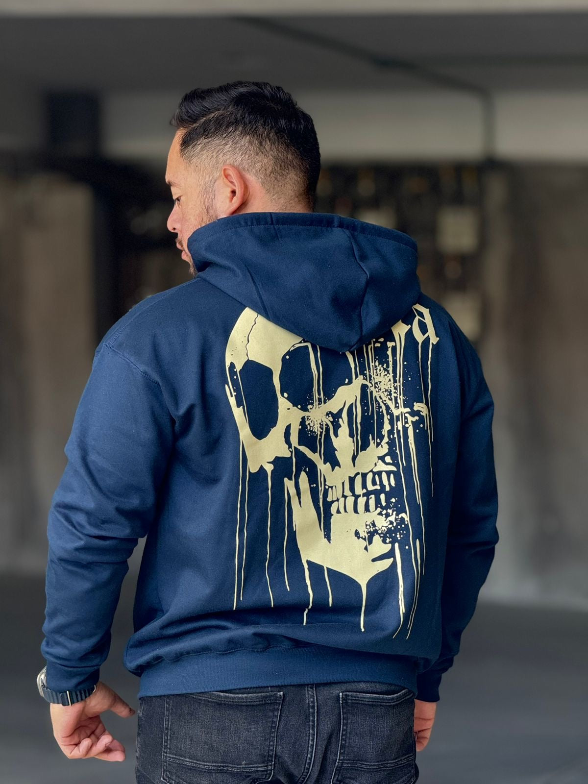 HOODIE DRIPPY SKULL YLA