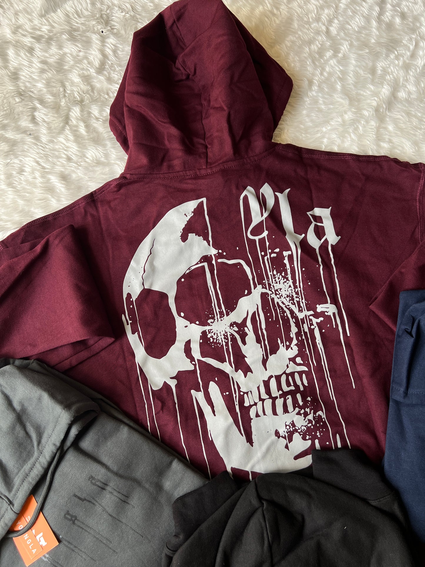 HOODIE DRIPPY SKULL YLA