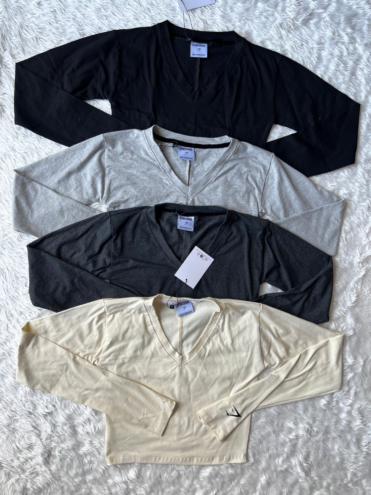 Midi Top Manga Larga Gymshark
