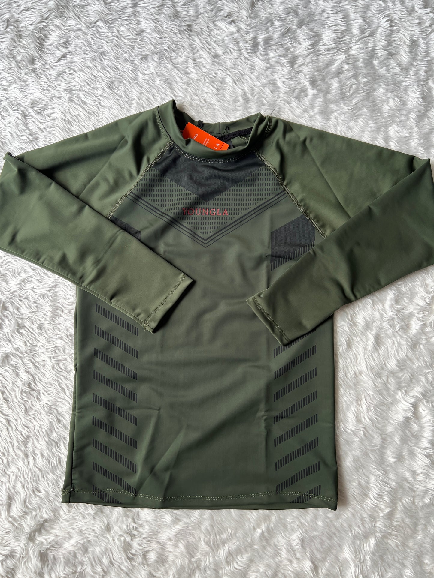 Playera Compression Manga Larga SuperHeroe YLA