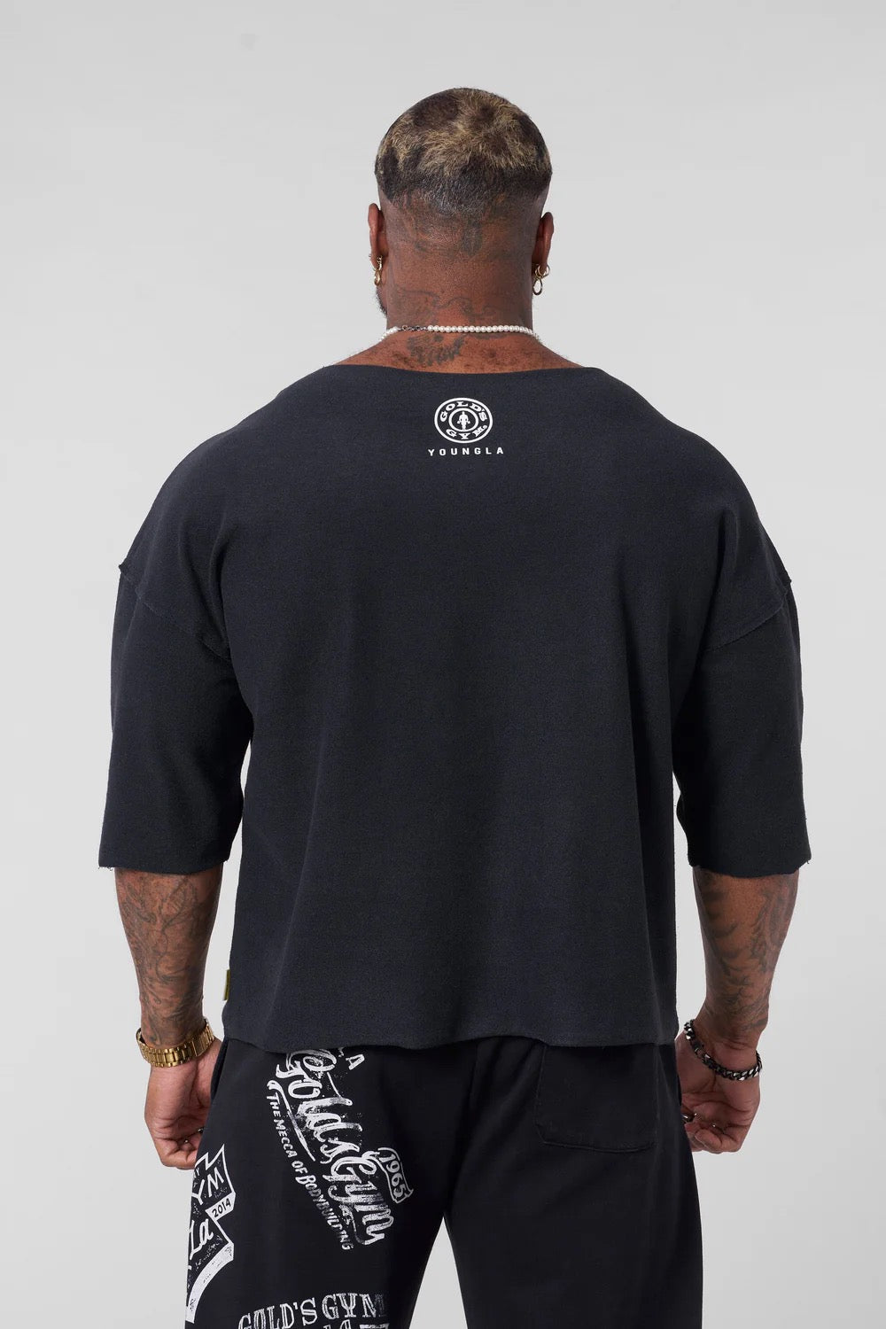 PLAYERA OVERSIZE CUELLO ANCHO YLA