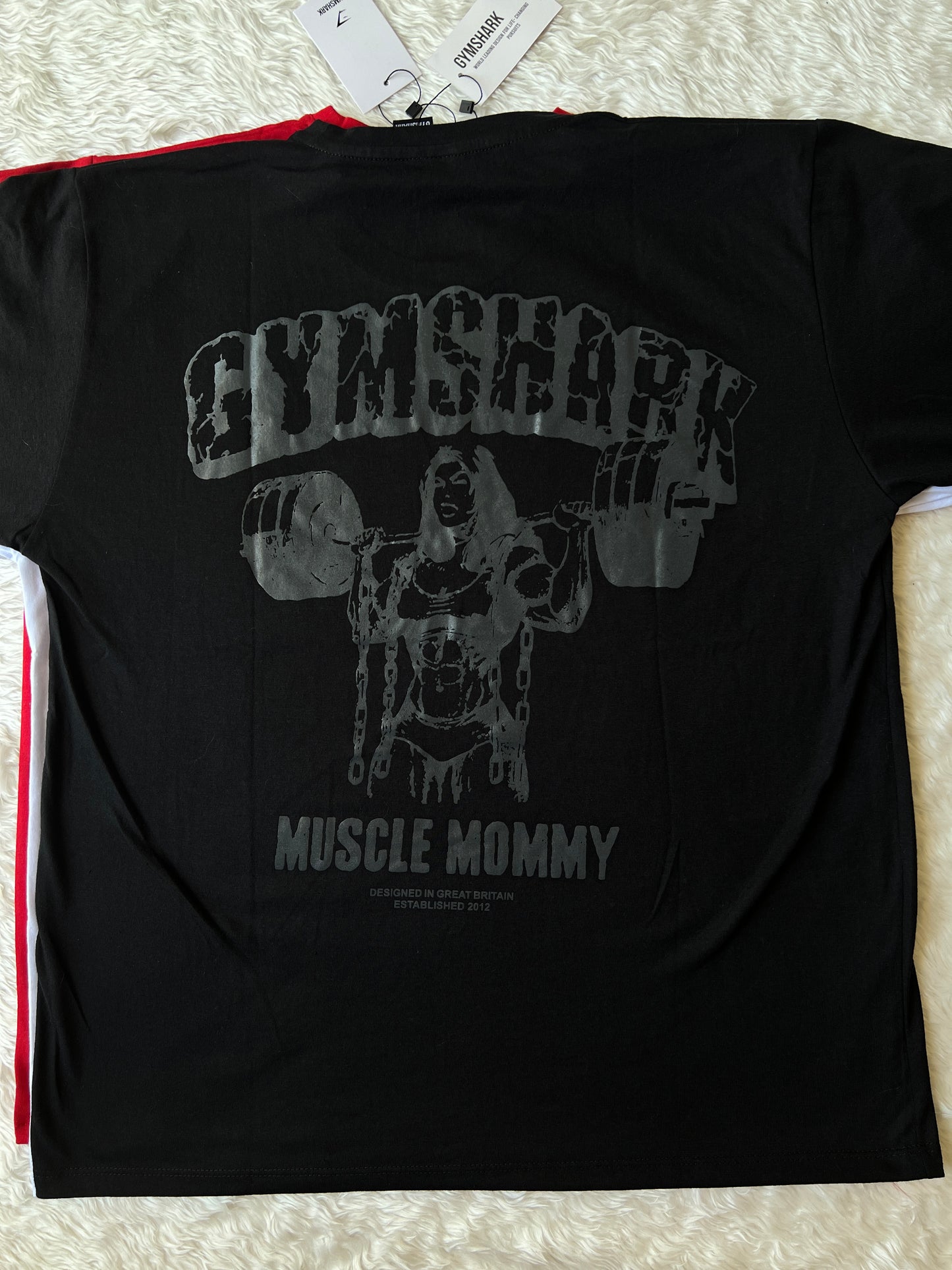 PLAYERA OVERSIZE MUSCLE MOMMY