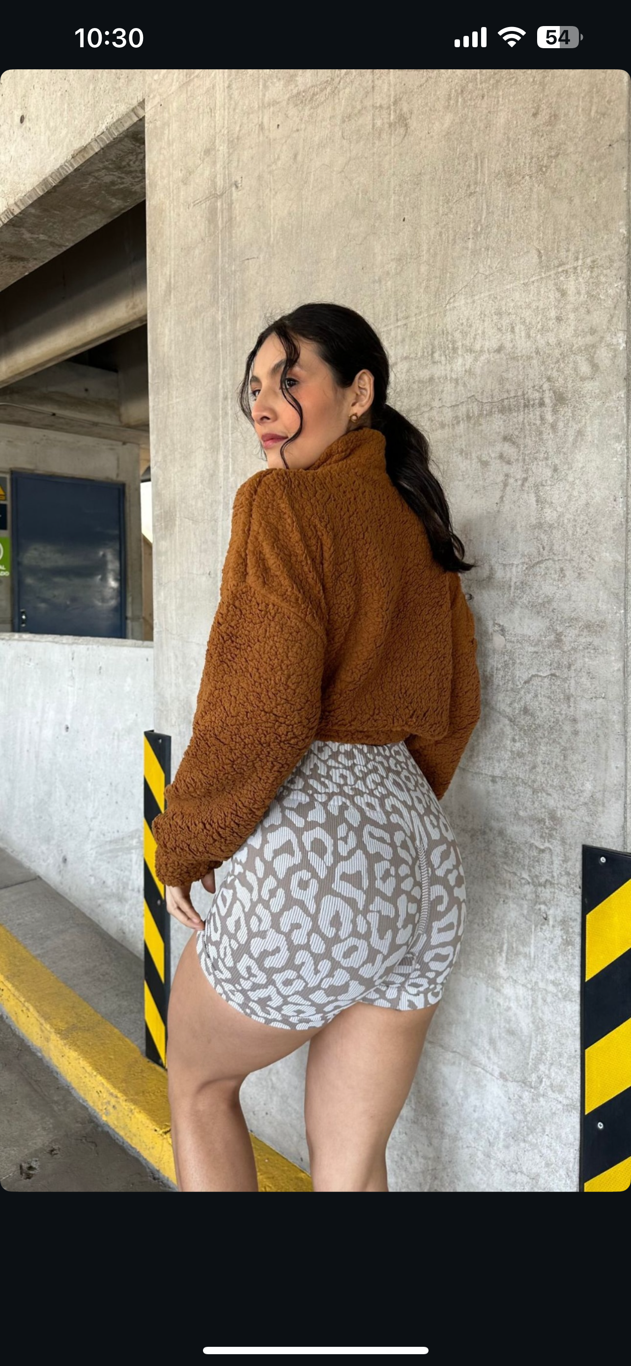 SHORT ANIMAL PRINT