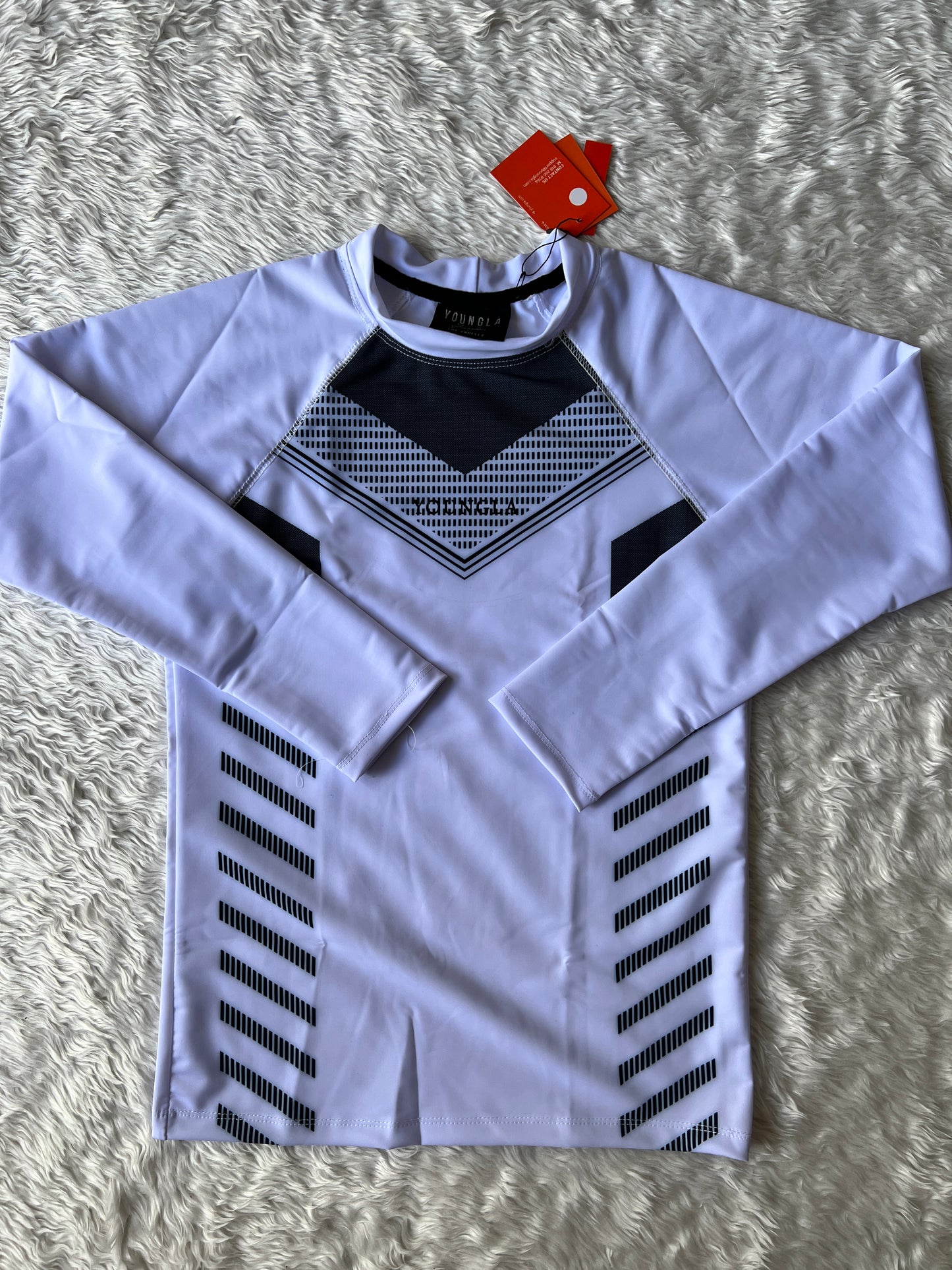 Playera Compression Manga Larga SuperHeroe YLA