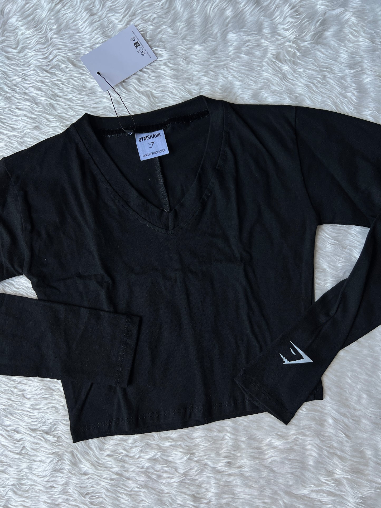Midi Top Manga Larga Gymshark