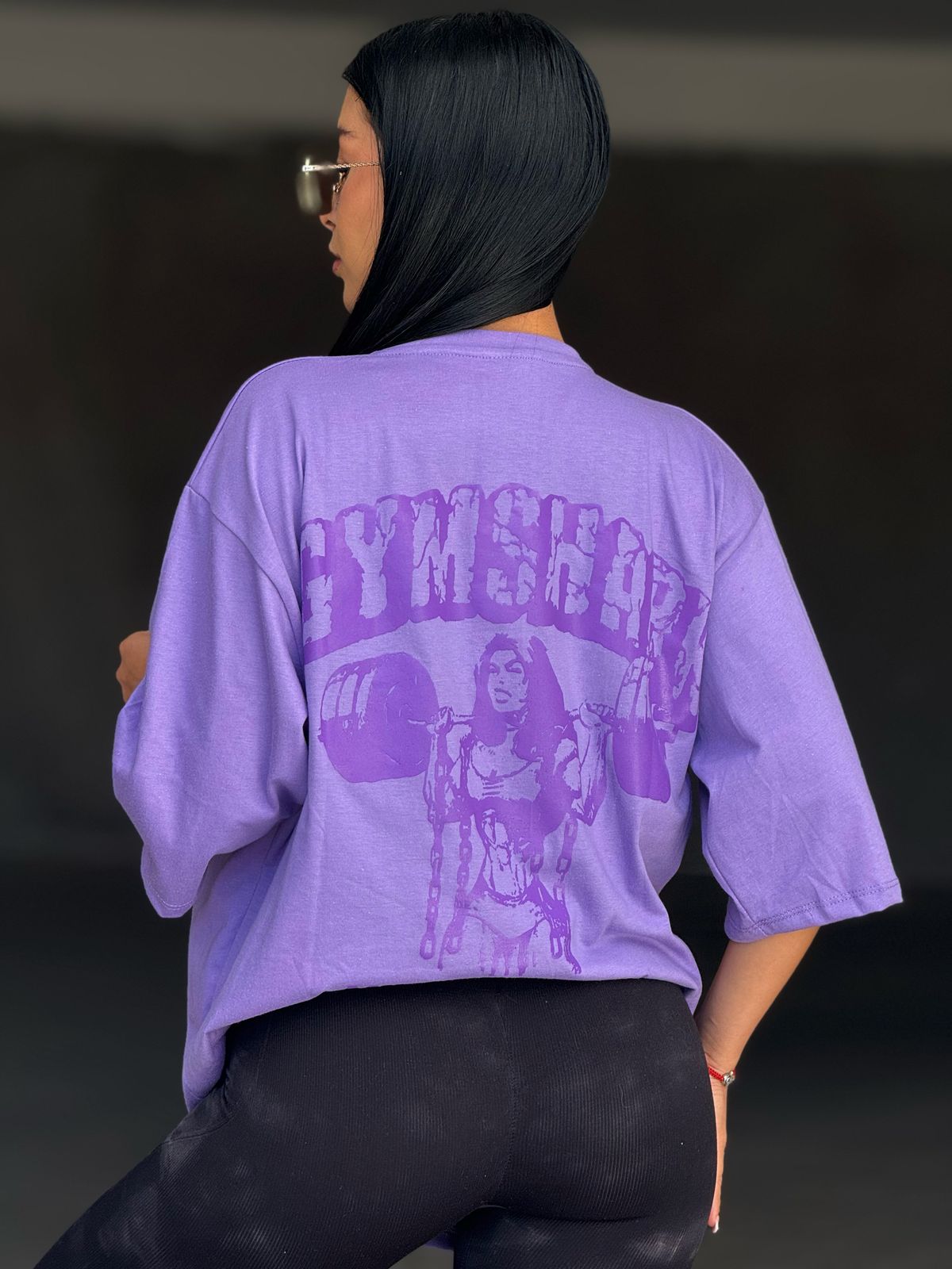PLAYERA OVERSIZE MUSCLE MOMMY