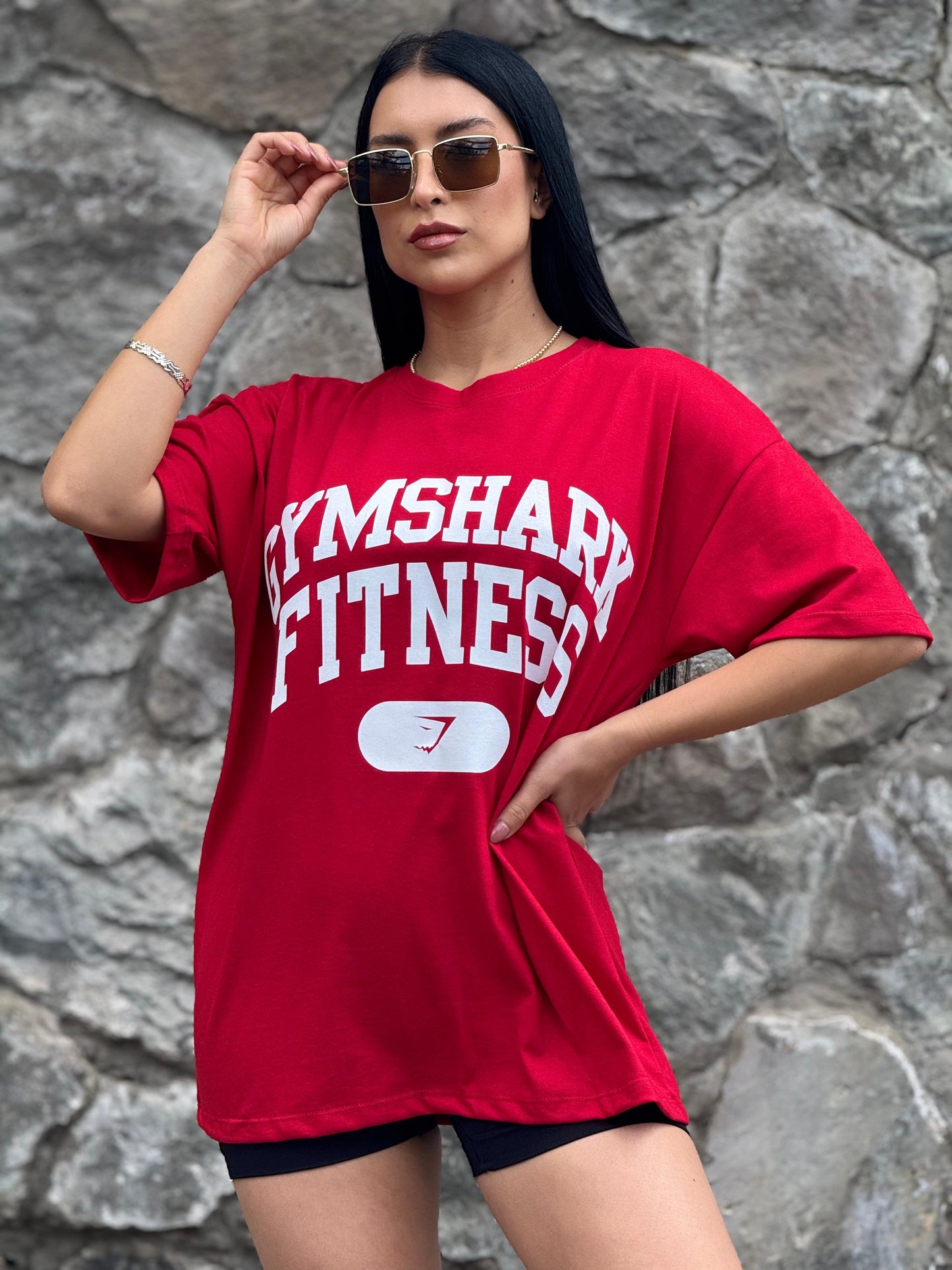PLAYERA OVER VARSITY GYMSHARK