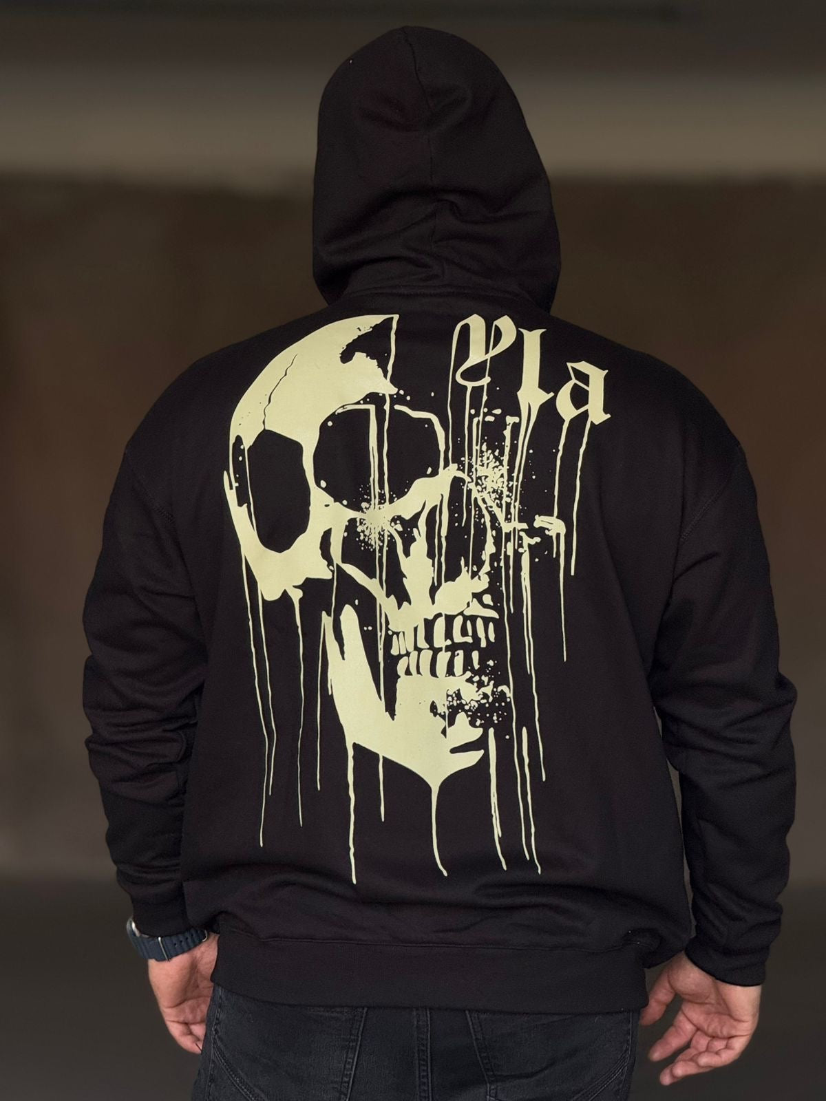 HOODIE DRIPPY SKULL YLA