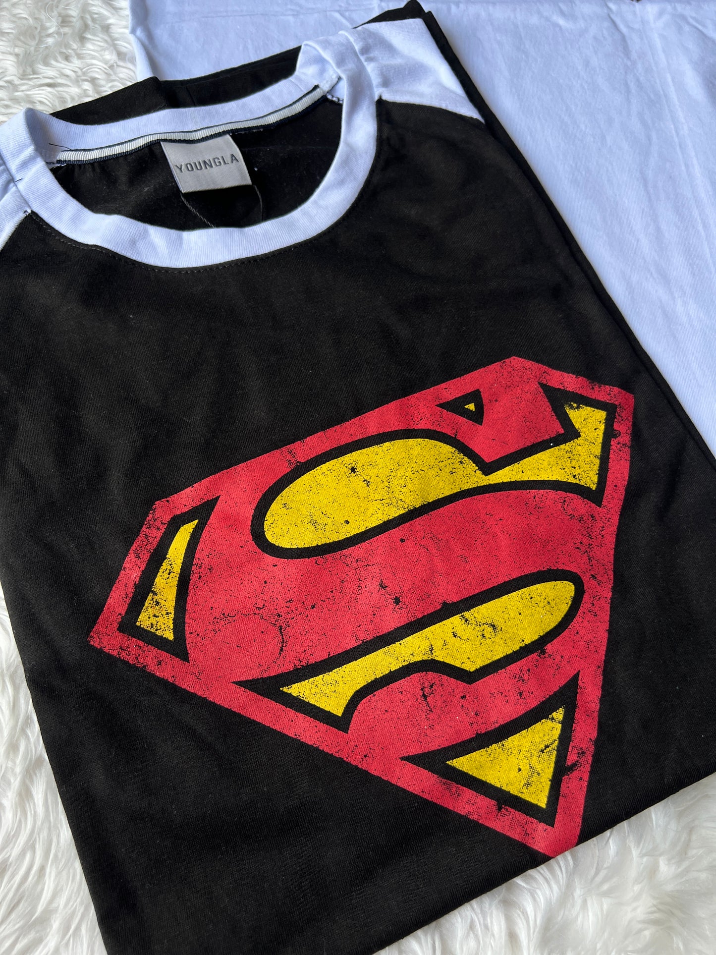 PLAYERAS MANGA 3/4 SUPERMAN