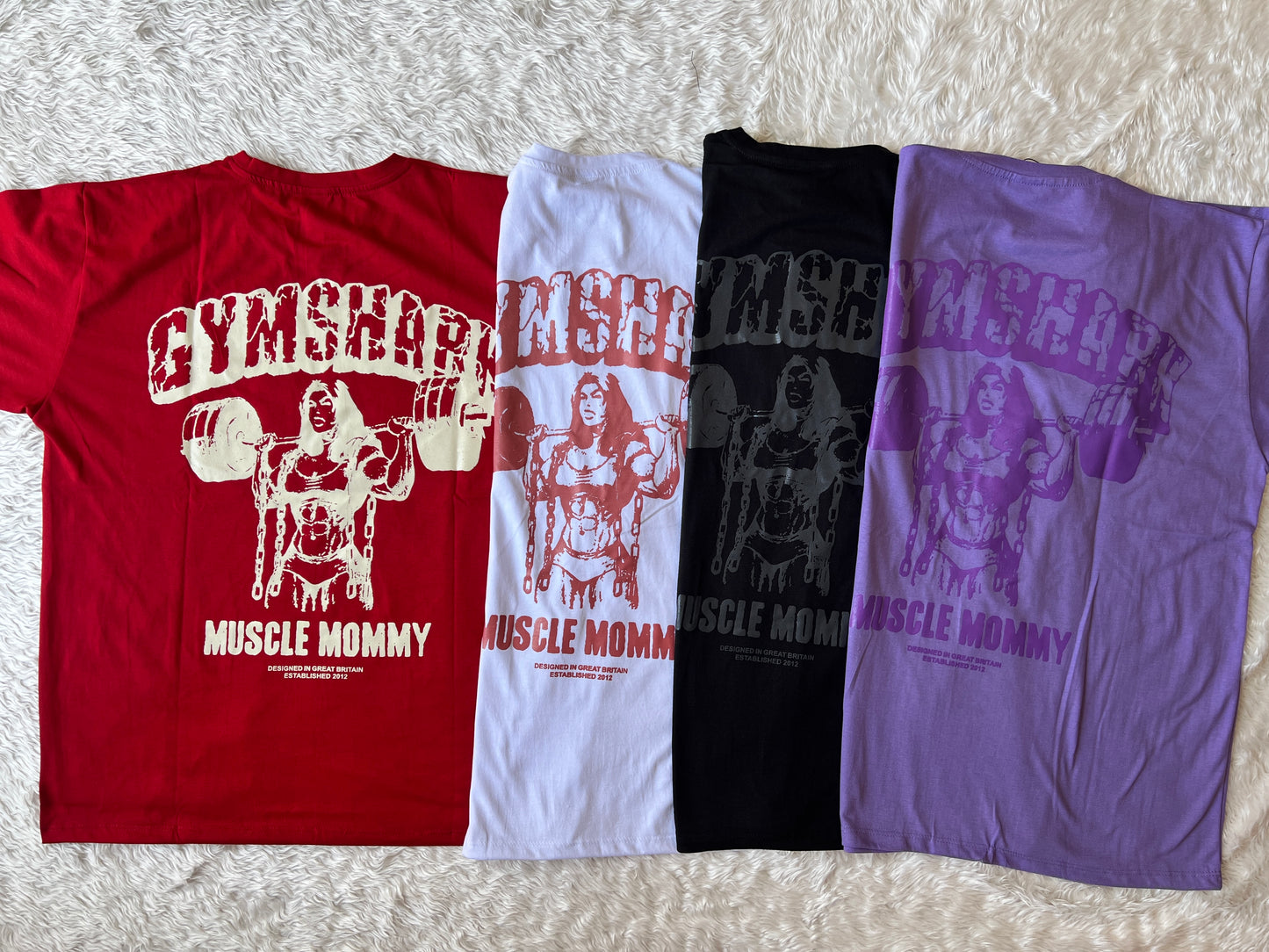 PLAYERA OVERSIZE MUSCLE MOMMY