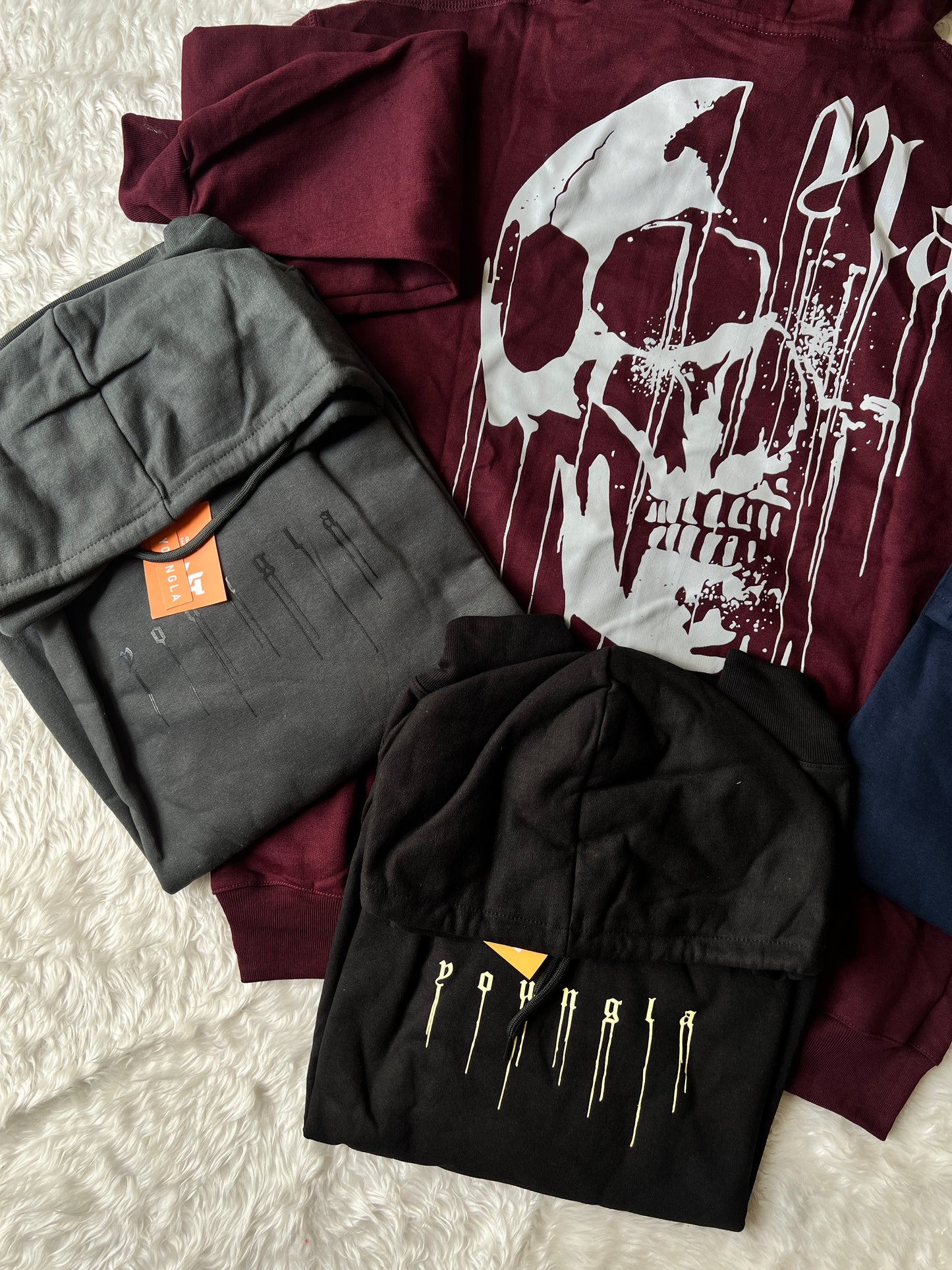 HOODIE DRIPPY SKULL YLA