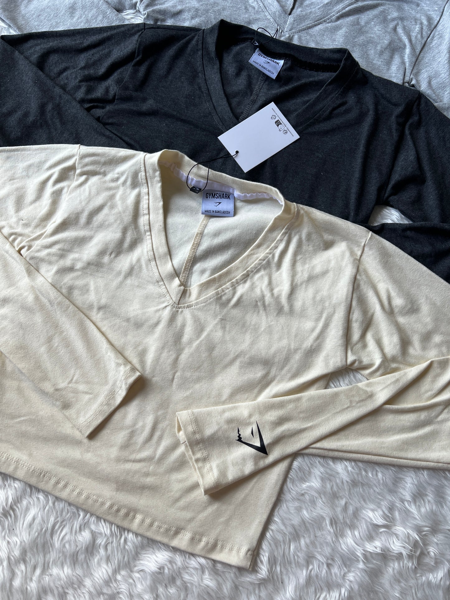 Midi Top Manga Larga Gymshark