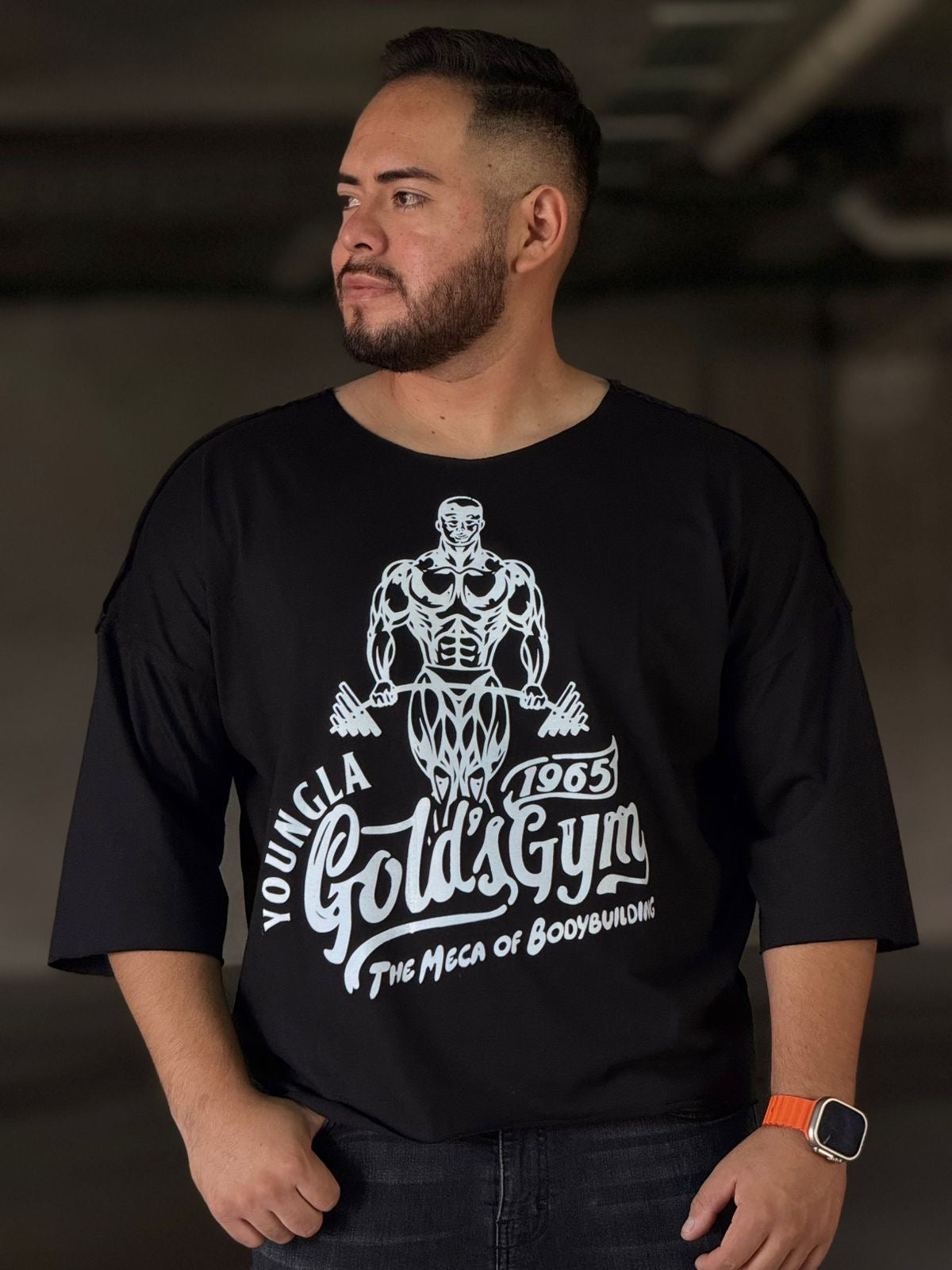 PLAYERA OVERSIZE CUELLO ANCHO YLA