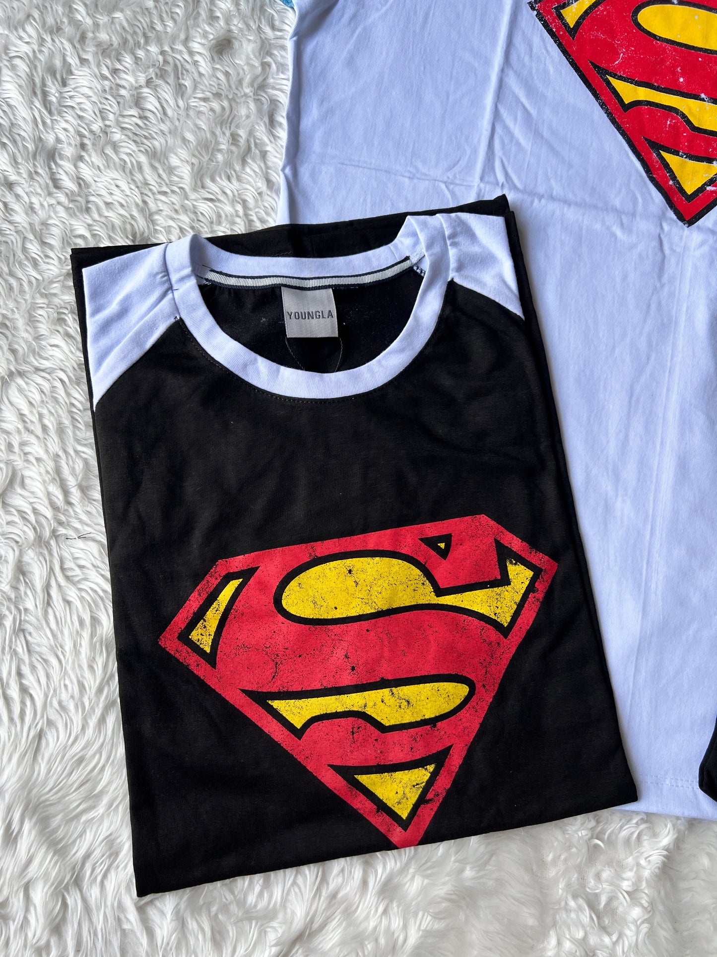 PLAYERAS MANGA 3/4 SUPERMAN