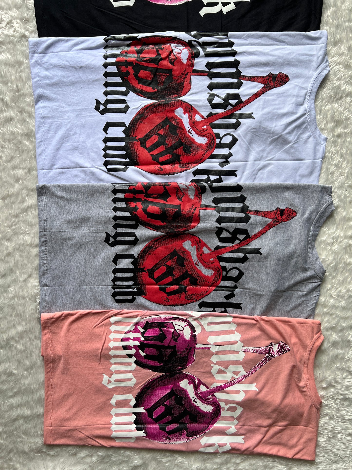 PLAYERA OVERSIZED CHERRY GYMSHARK