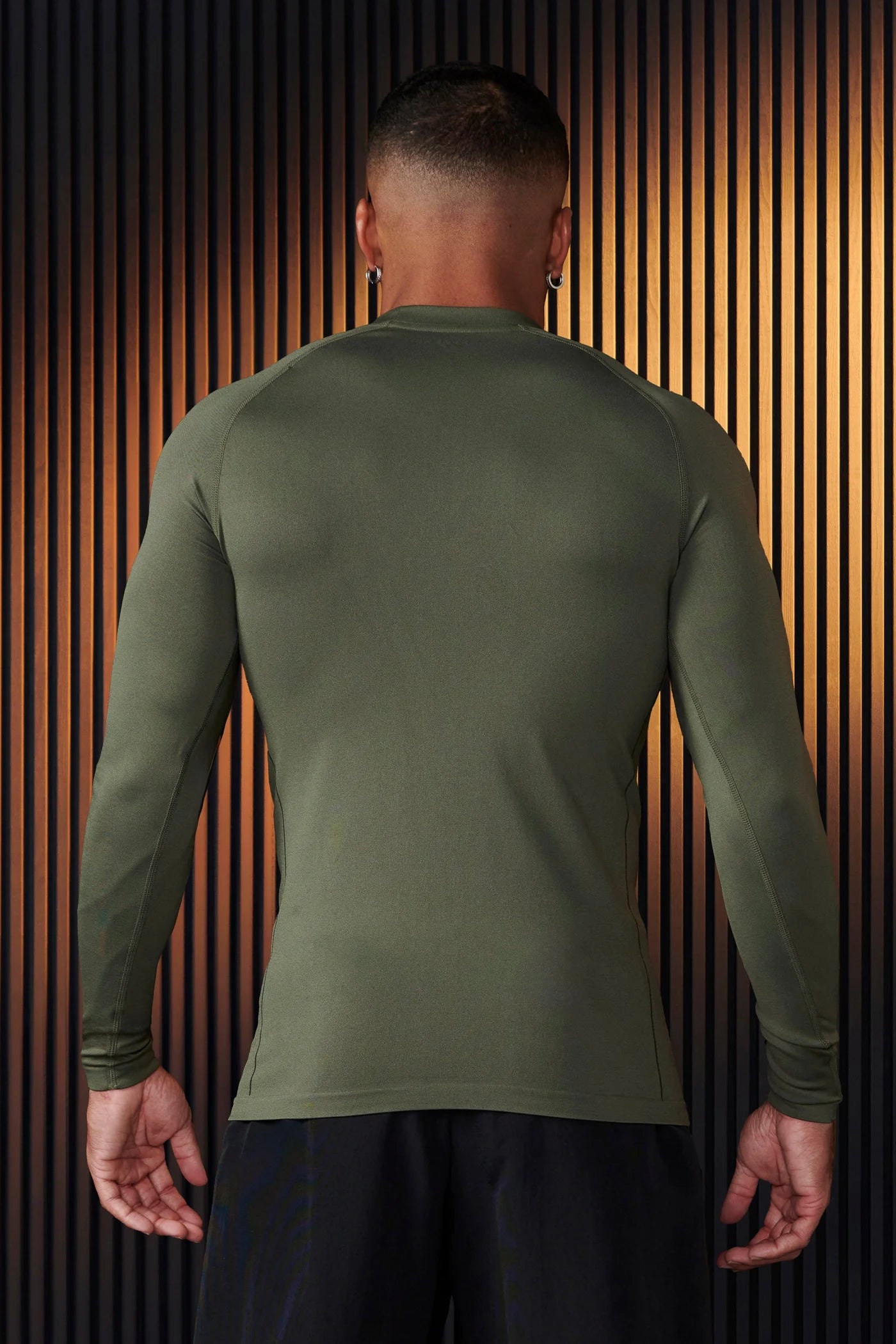 Playera Compression Manga Larga SuperHeroe YLA