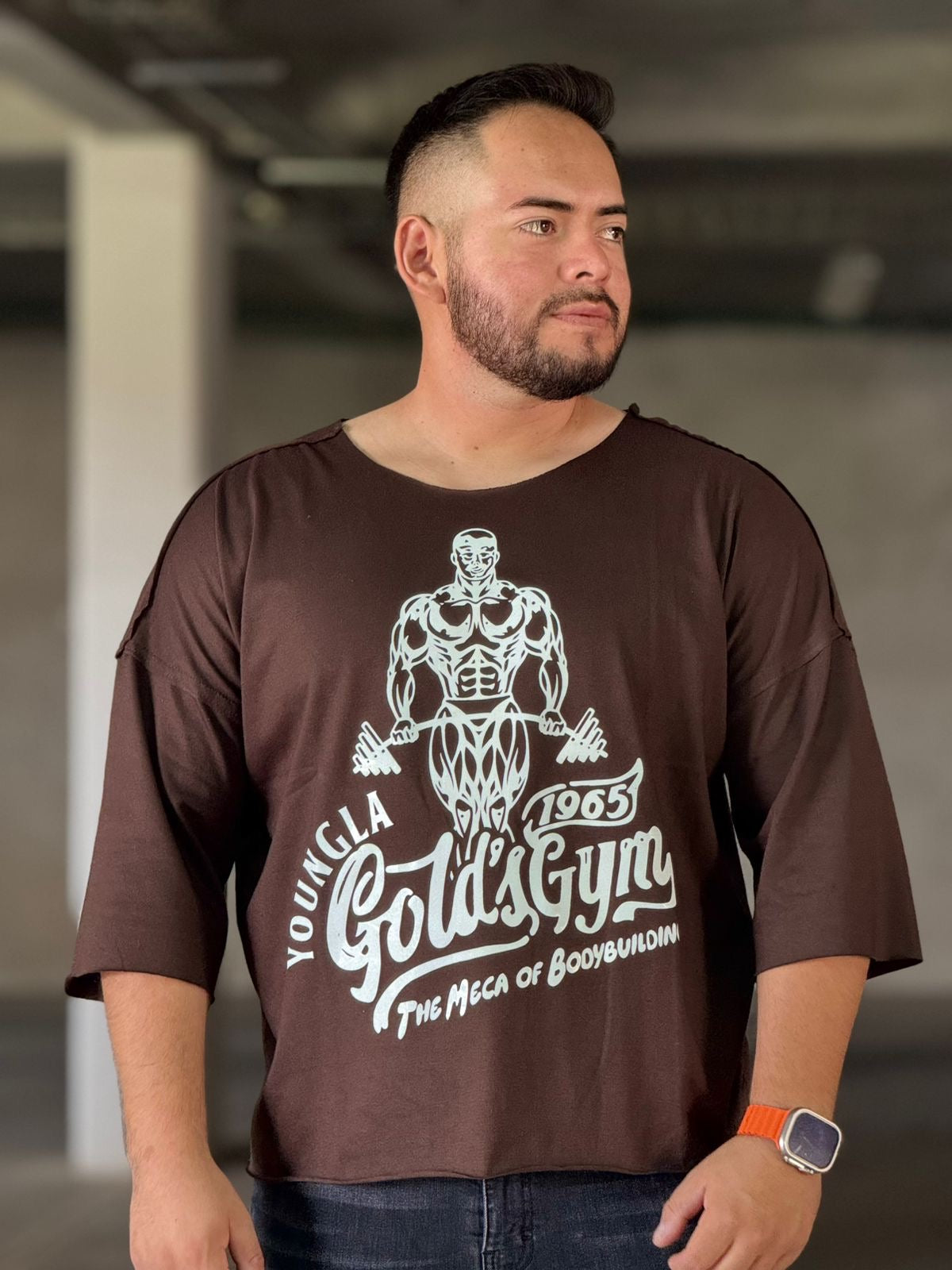 PLAYERA OVERSIZE CUELLO ANCHO YLA