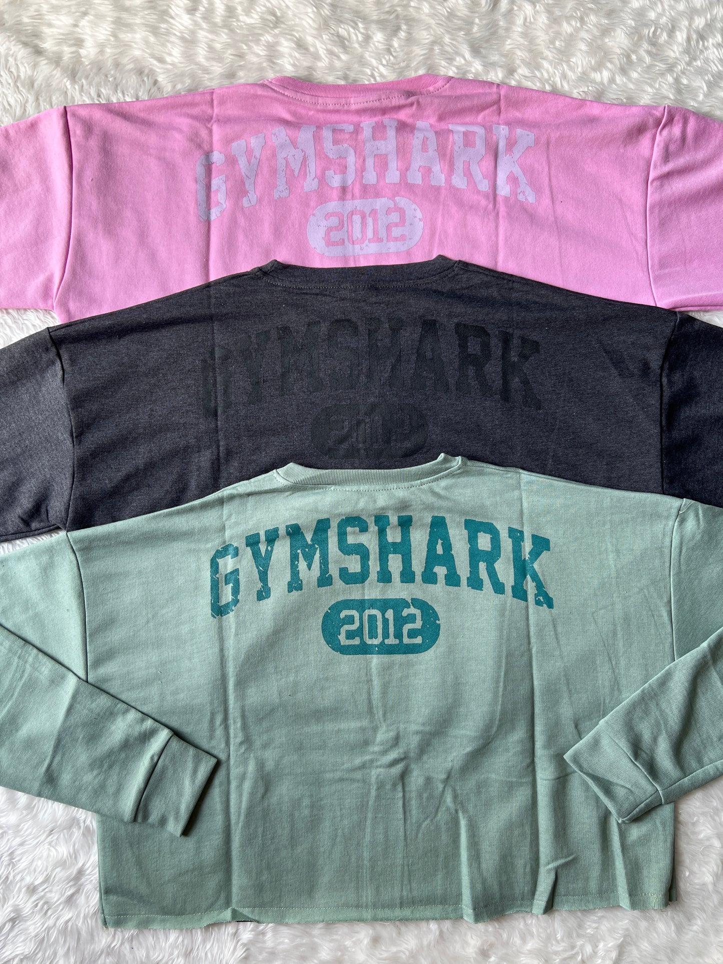 HOODIE CROP TOP COLLEGIATE GYMSHARK