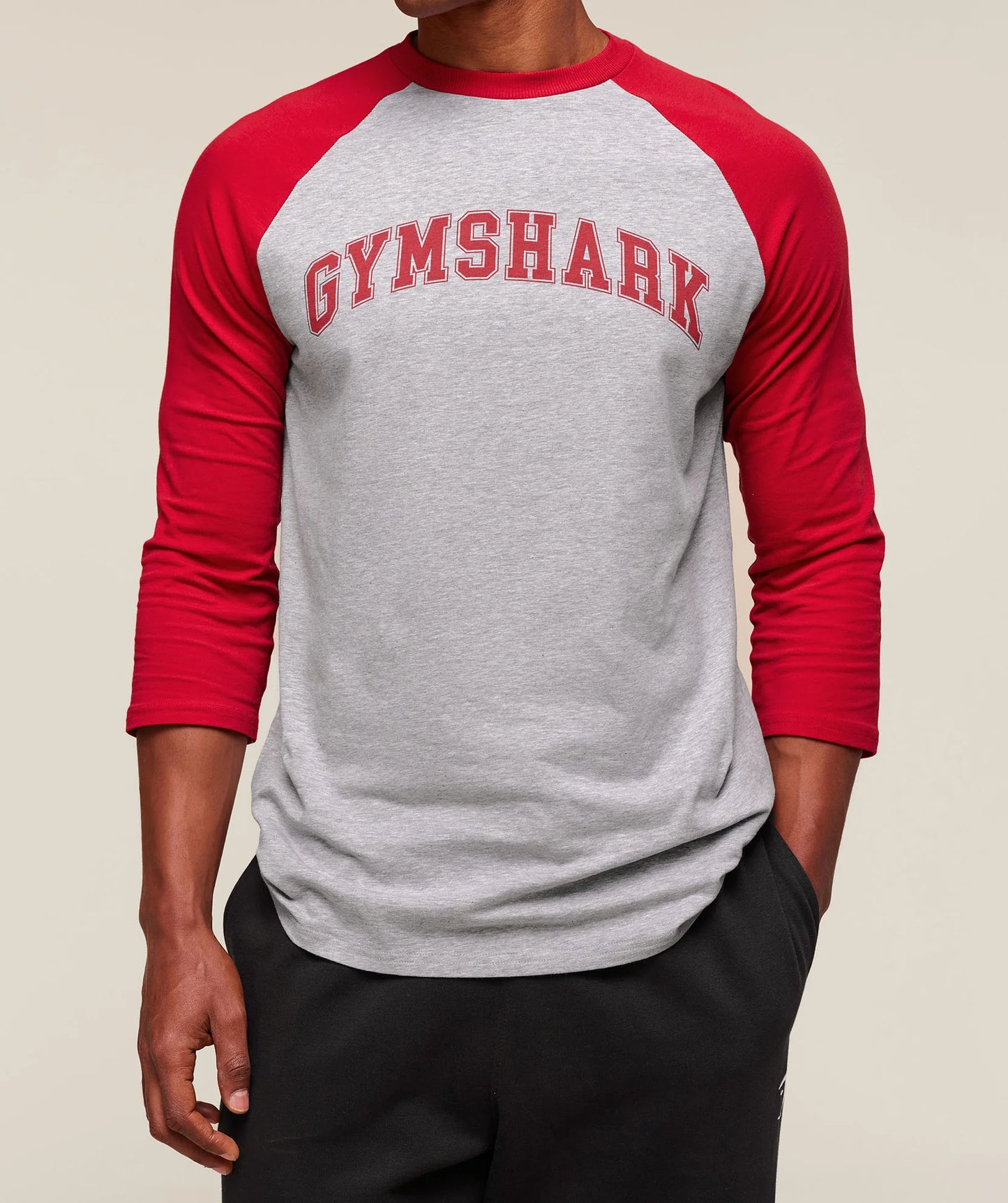 PLAYERA GSLC RAGLÁN GYMSHARK