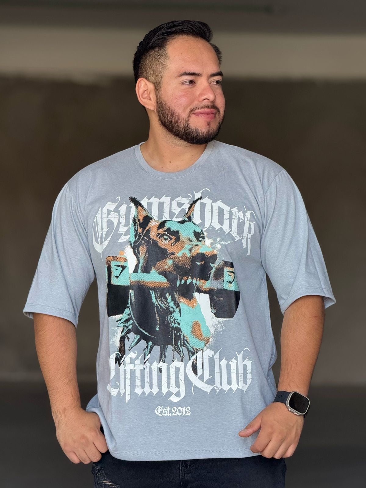 Playera Oversized Dóberman Gymshark