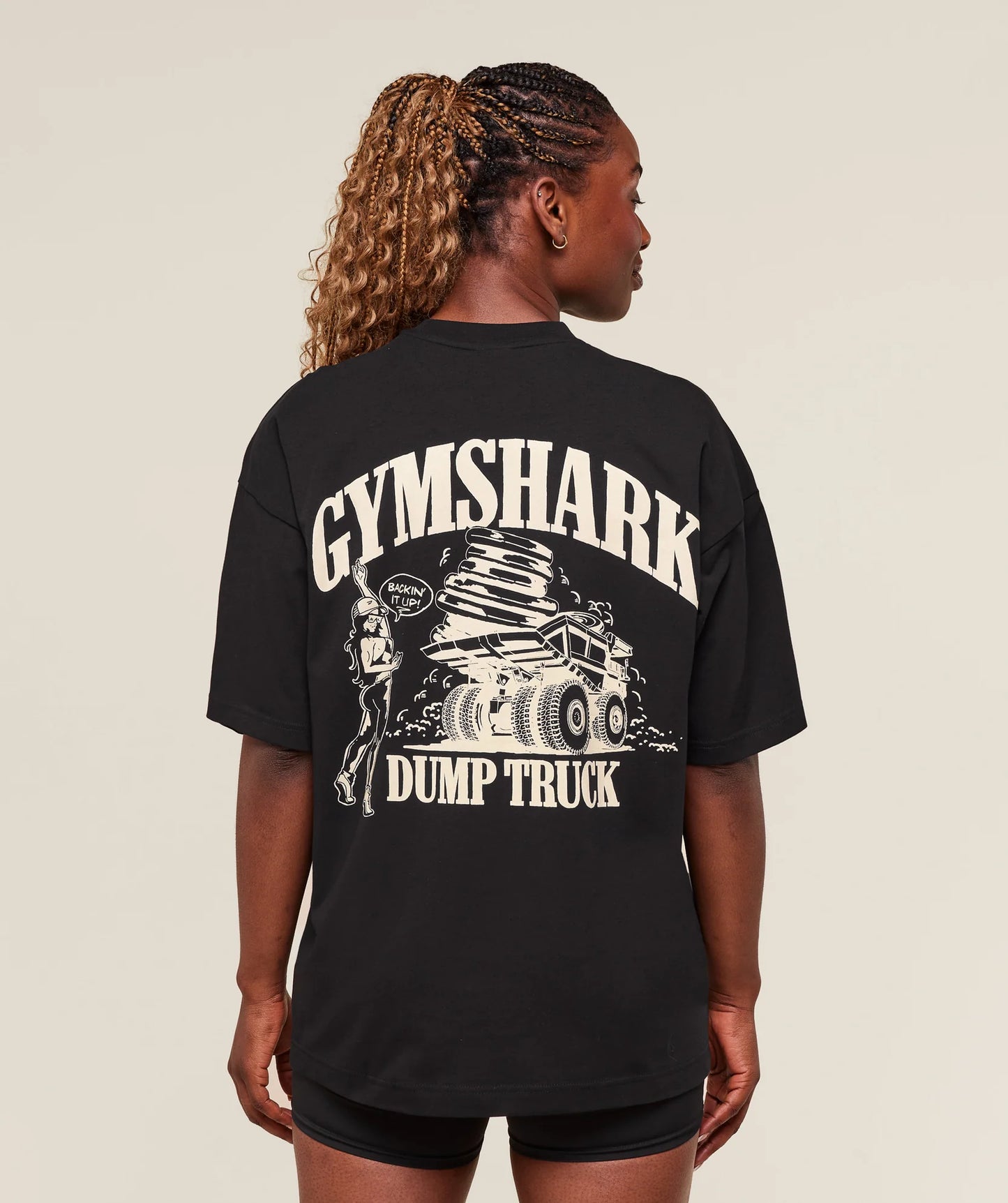 PLAYERA OVER DUMP TRUCK GYMSHARK