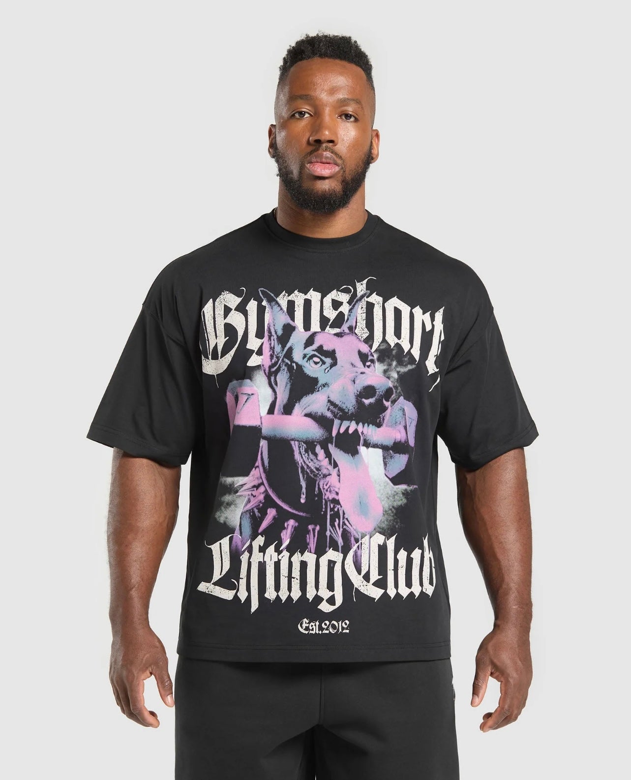Playera Oversized Dóberman Gymshark