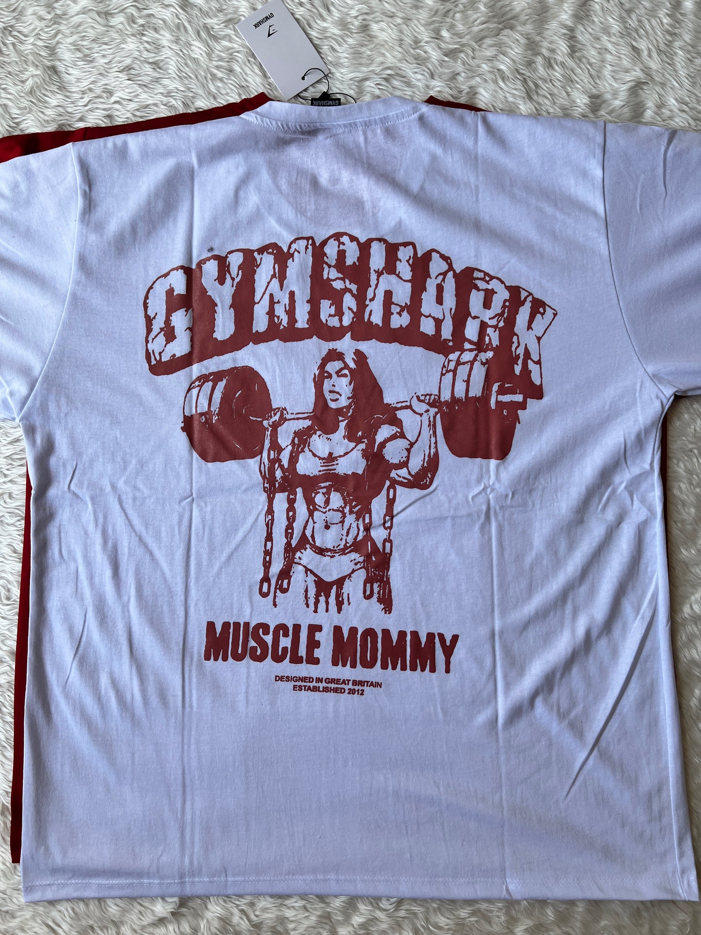 PLAYERA OVERSIZE MUSCLE MOMMY