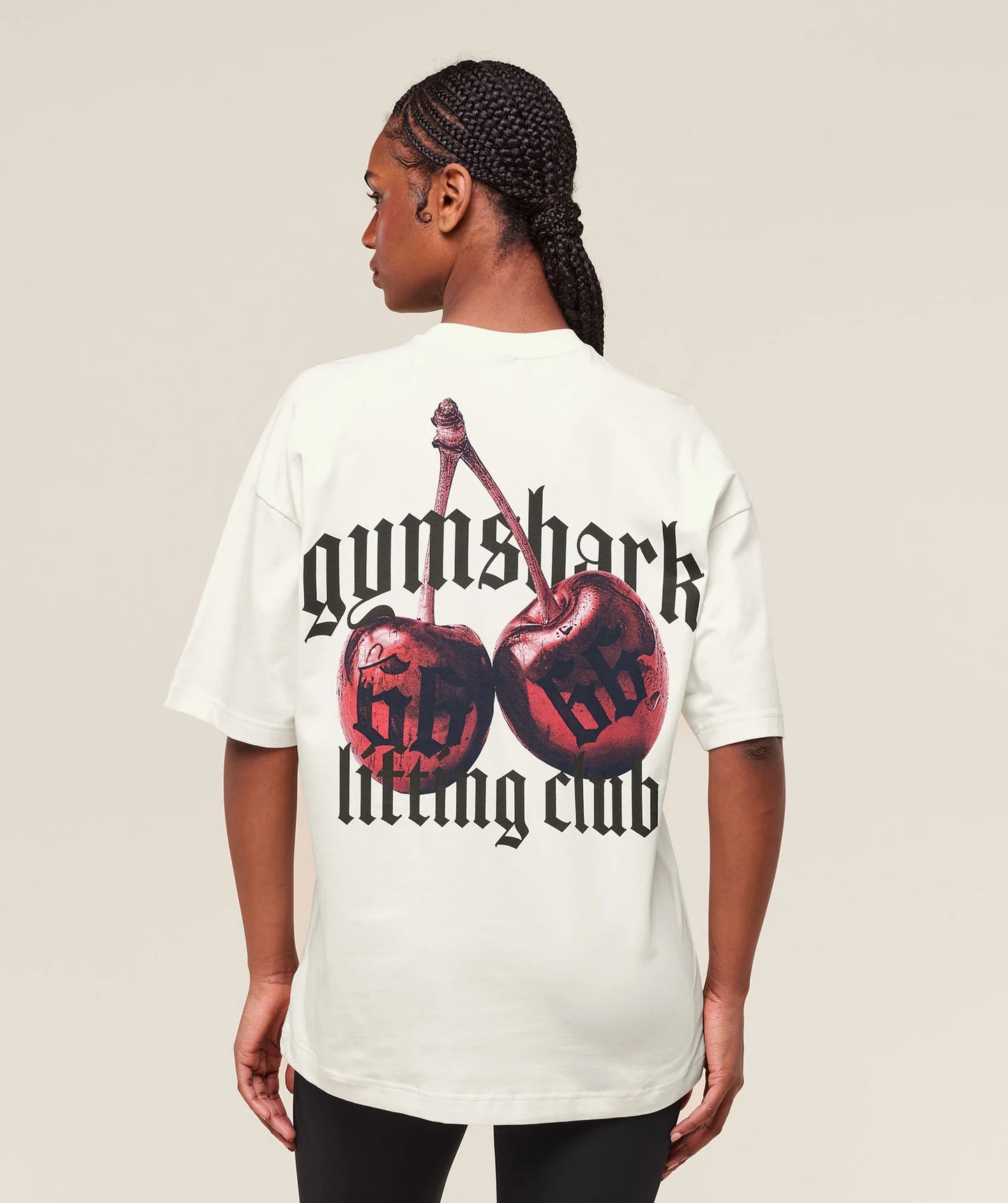 PLAYERA OVERSIZED CHERRY GYMSHARK