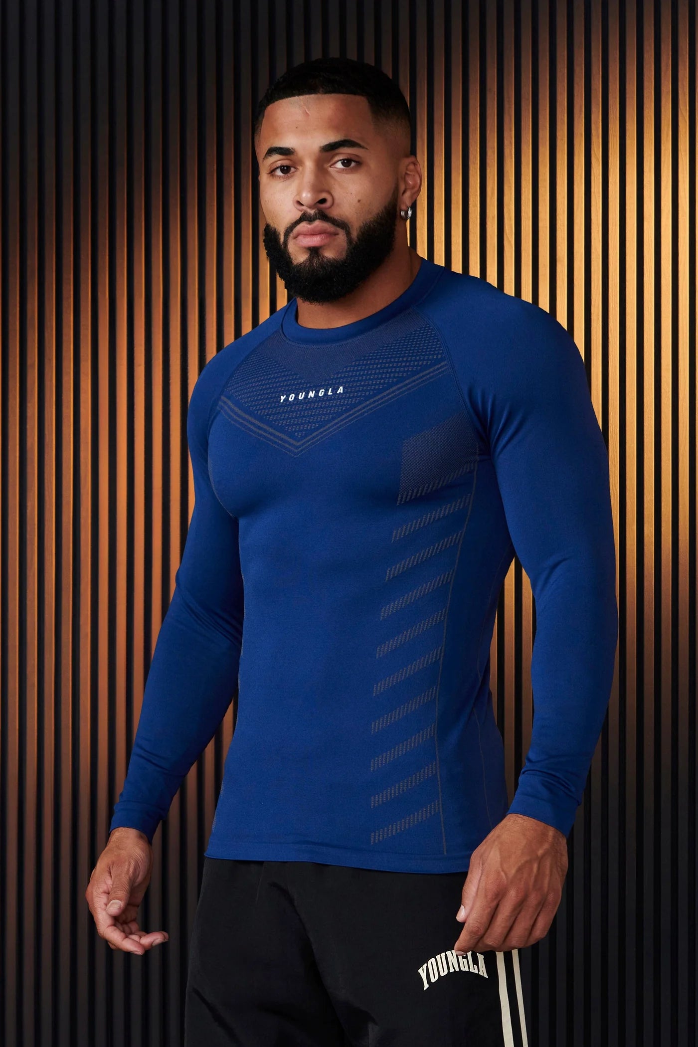 Playera Compression Manga Larga SuperHeroe YLA