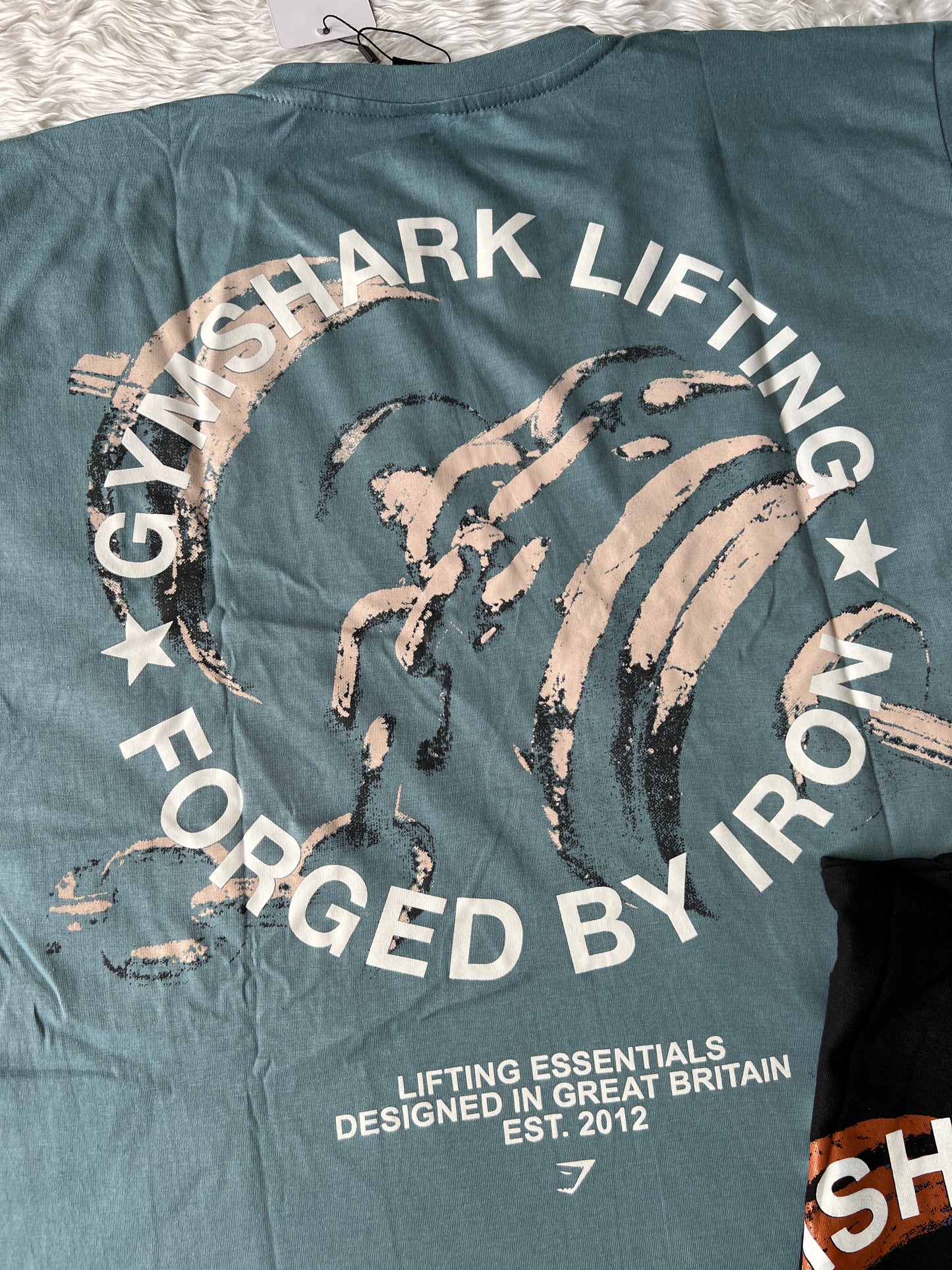 PLAYERA OVERSIZED FORGED BY IRON GYMSHARK