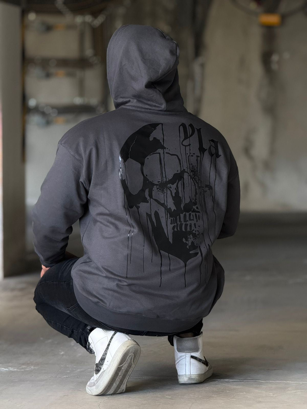 HOODIE DRIPPY SKULL YLA