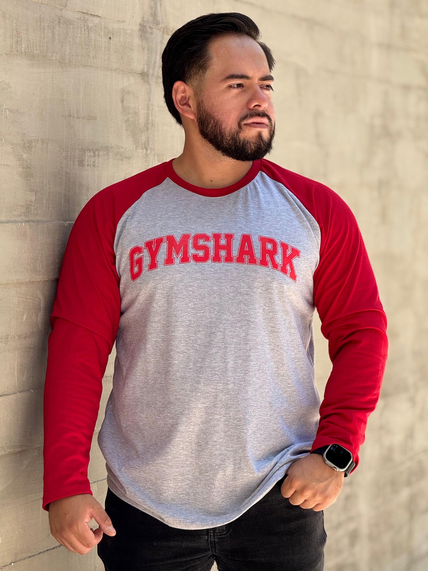 PLAYERA GSLC RAGLÁN GYMSHARK