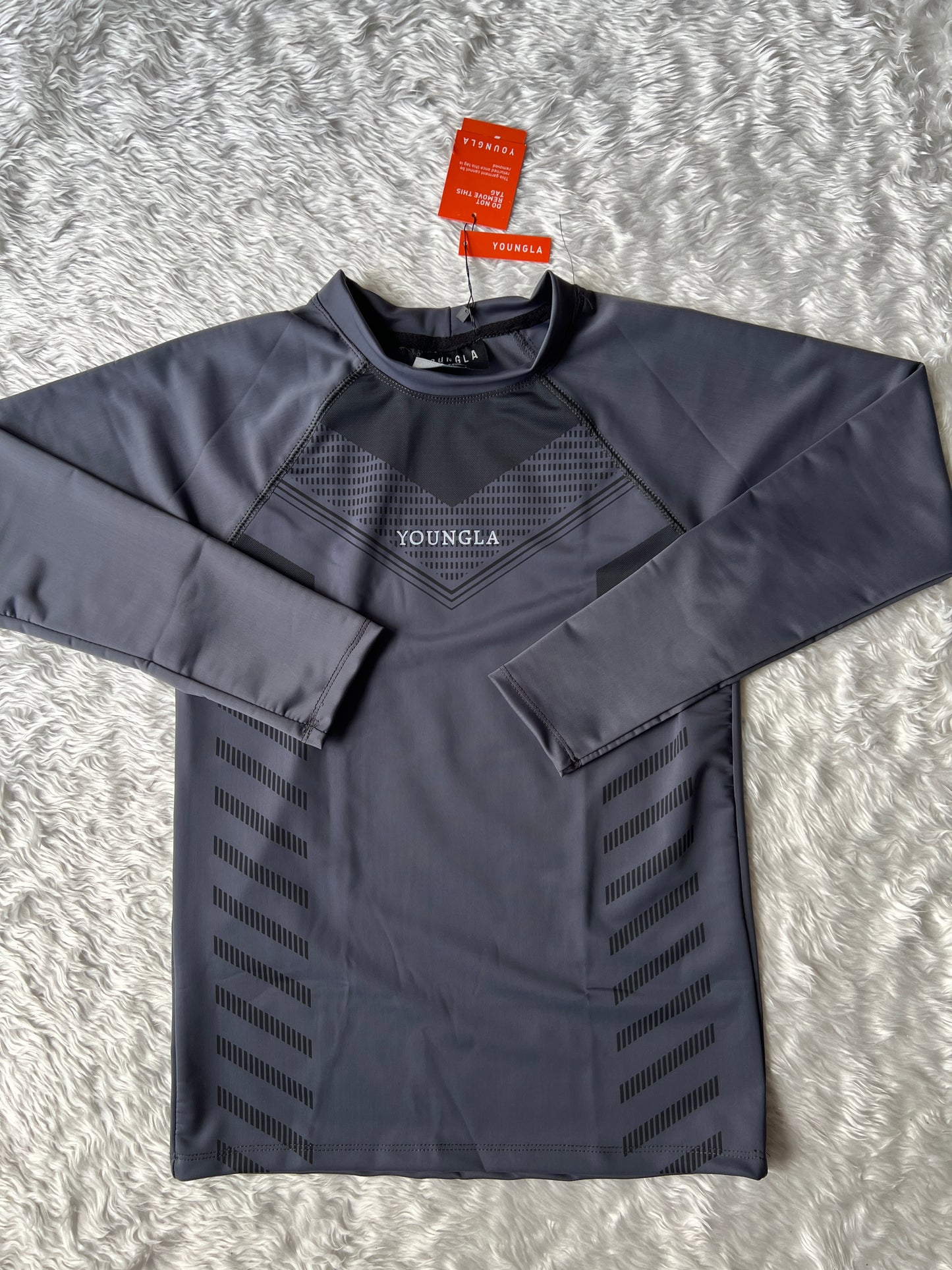Playera Compression Manga Larga SuperHeroe YLA