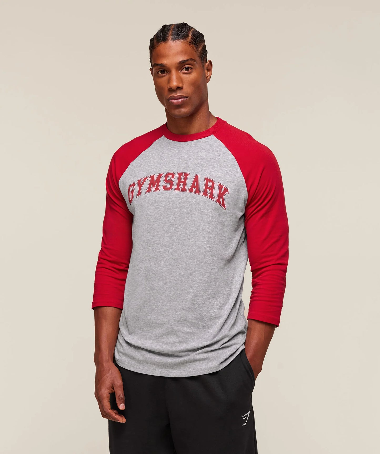 PLAYERA GSLC RAGLÁN GYMSHARK