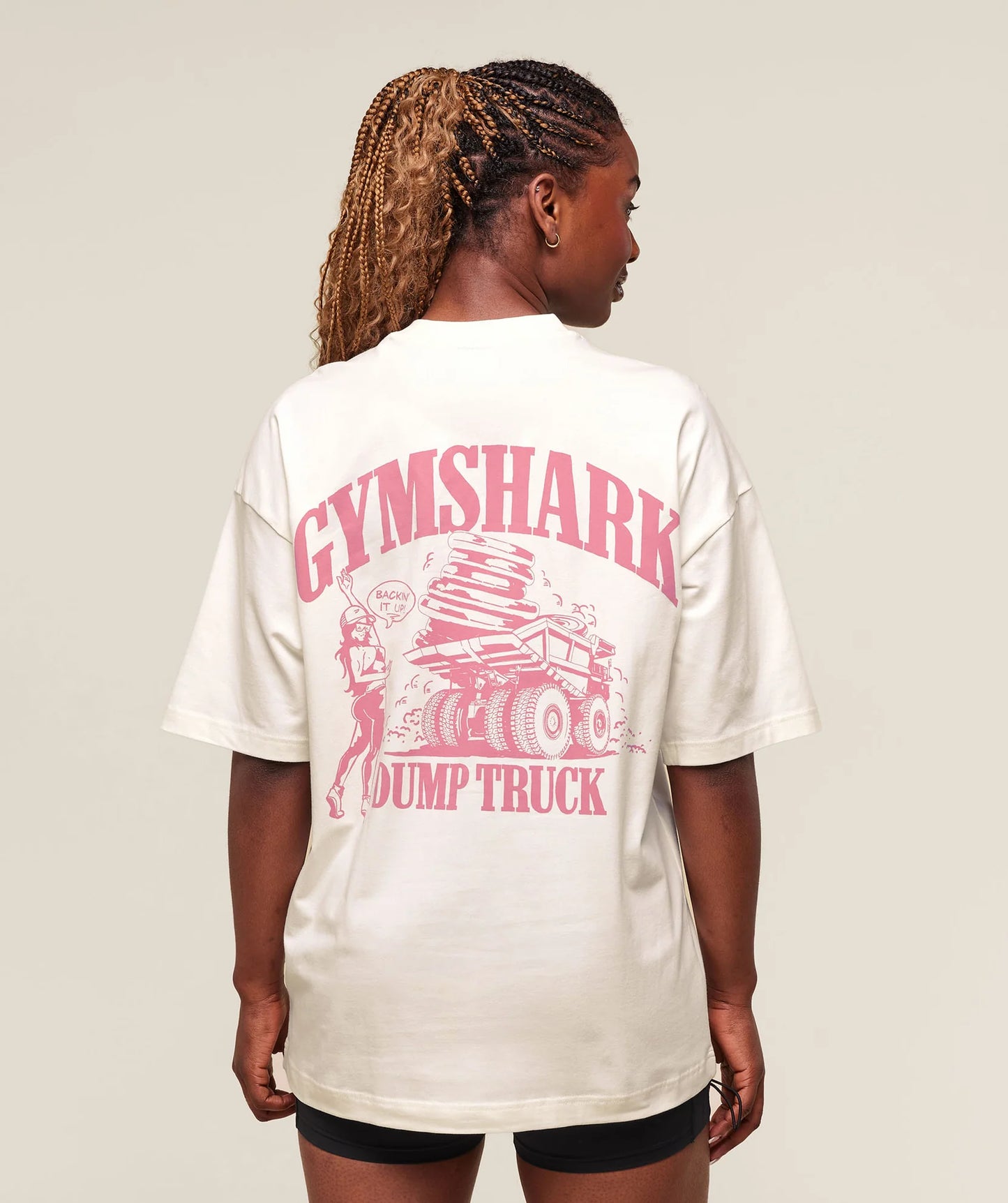PLAYERA OVER DUMP TRUCK GYMSHARK