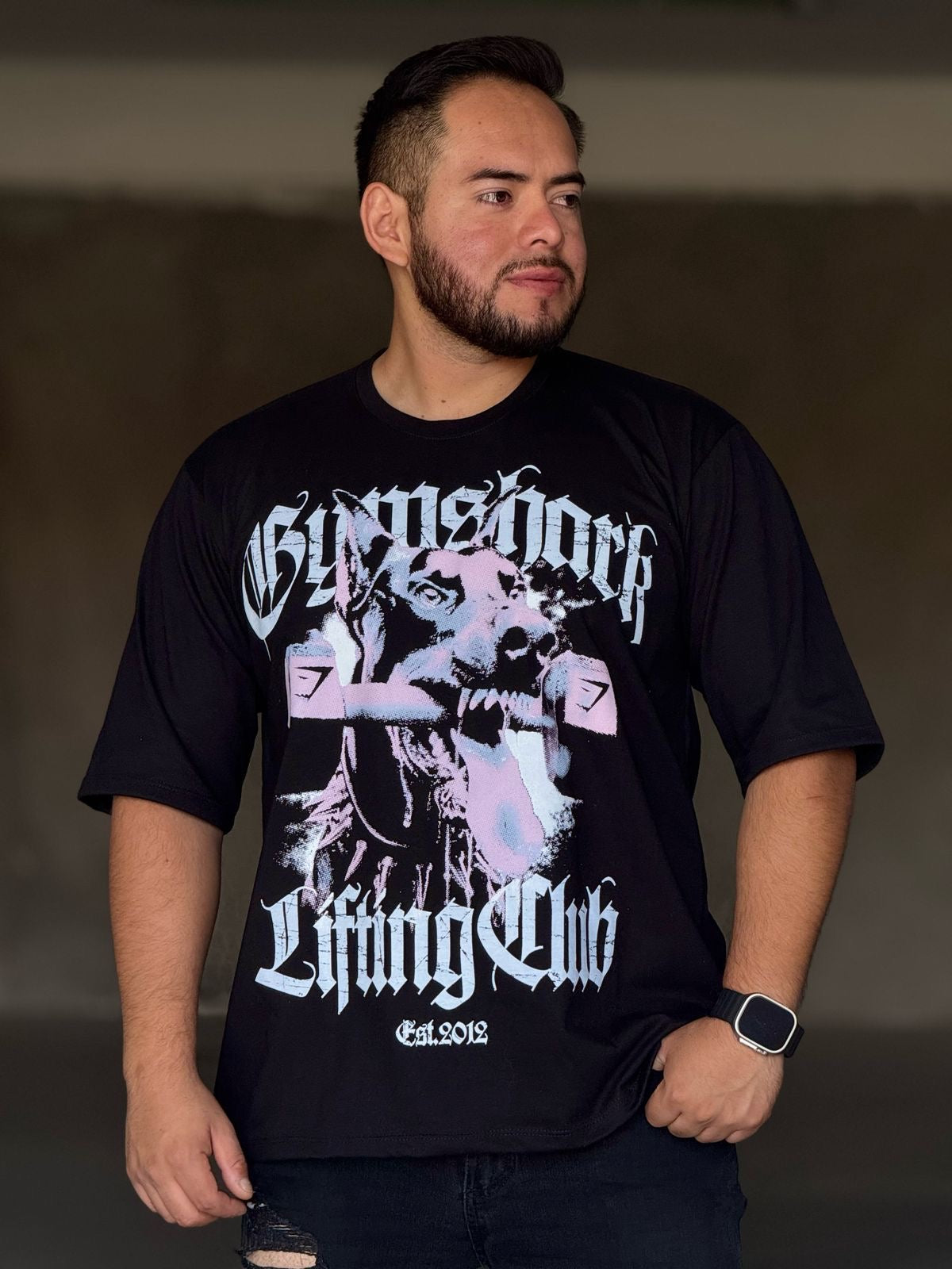 Playera Oversized Dóberman Gymshark