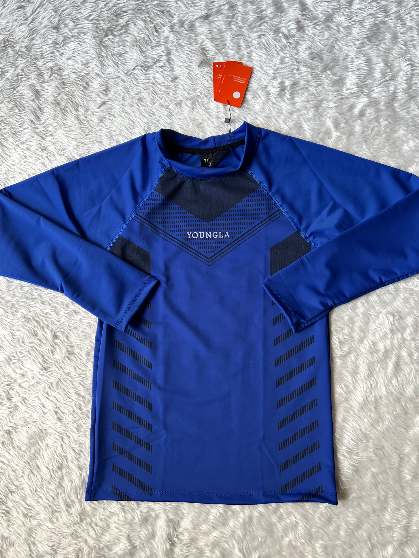 Playera Compression Manga Larga SuperHeroe YLA