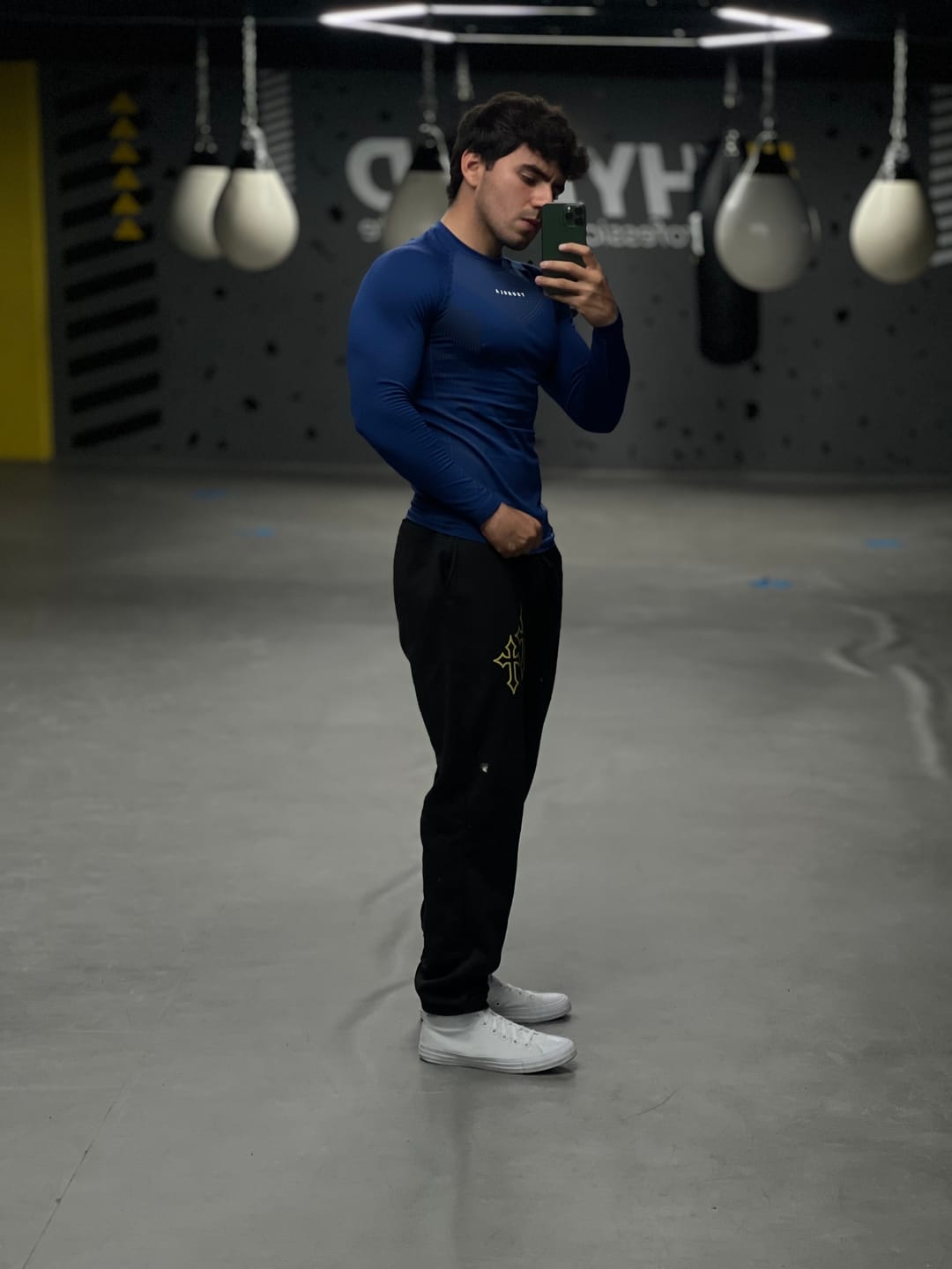 Playera Compression Manga Larga SuperHeroe YLA