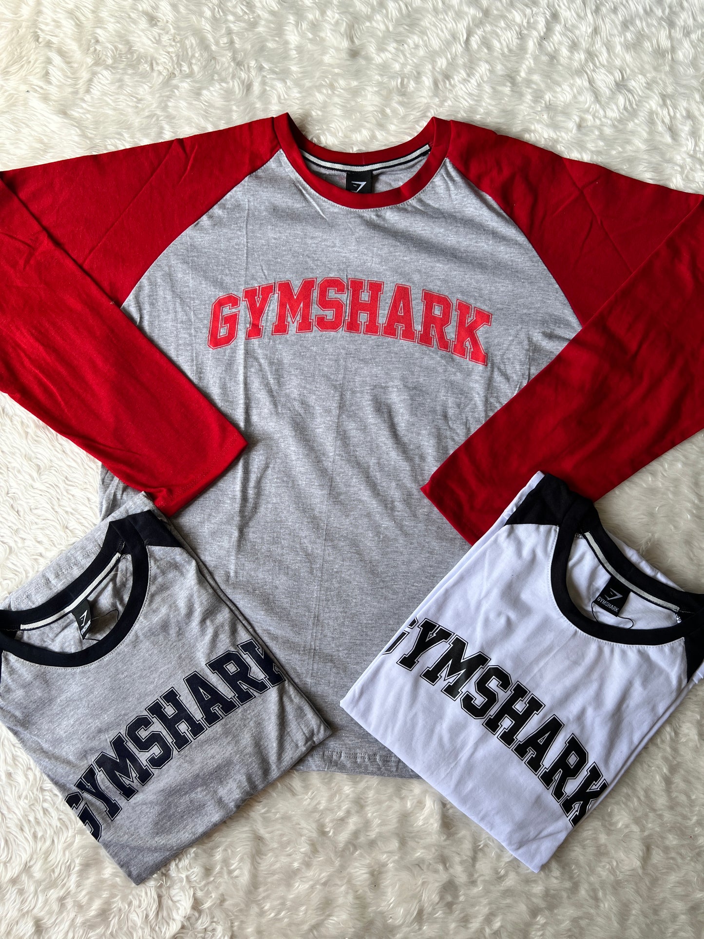 PLAYERA GSLC RAGLÁN GYMSHARK