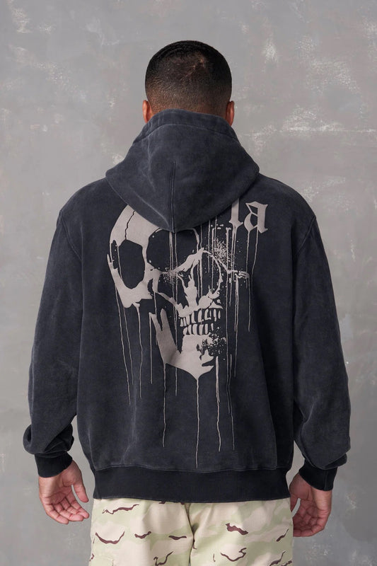 HOODIE DRIPPY SKULL YLA