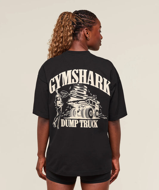 PLAYERA OVER DUMP TRUCK GYMSHARK