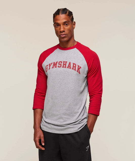 PLAYERA GSLC RAGLÁN GYMSHARK